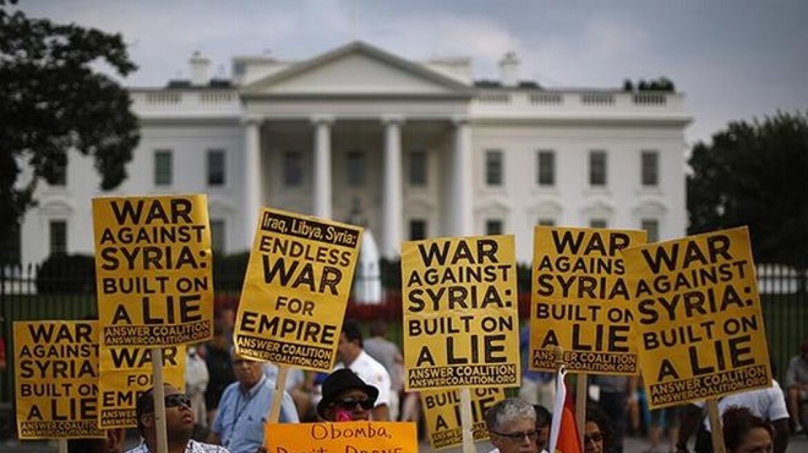 Διαδηλώσεις κατά του πολέμου σε Ουάσινγκτον και Λονδίνο